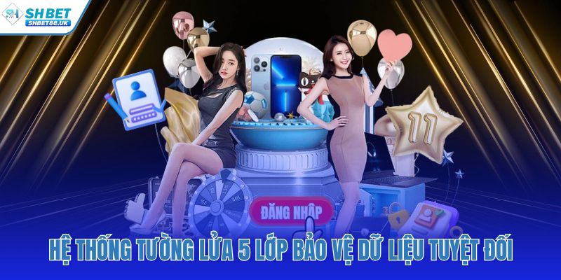 Hệ thống tường lửa 5 lớp bảo vệ dữ liệu tuyệt đối